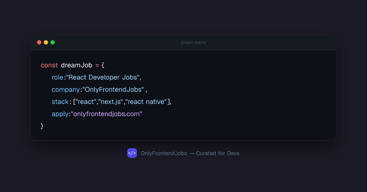 React Developer Jobs - Remote Roles With Salaries